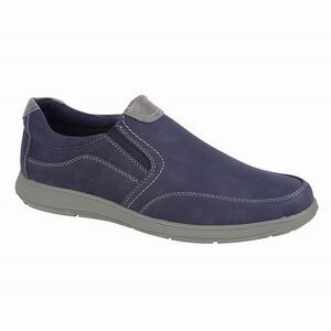 Scimitar Mens Twin Gusset Casual Shoe / Navy